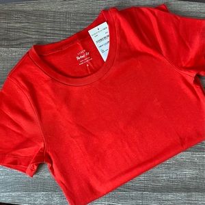 J Crew NWT Red Tshirt